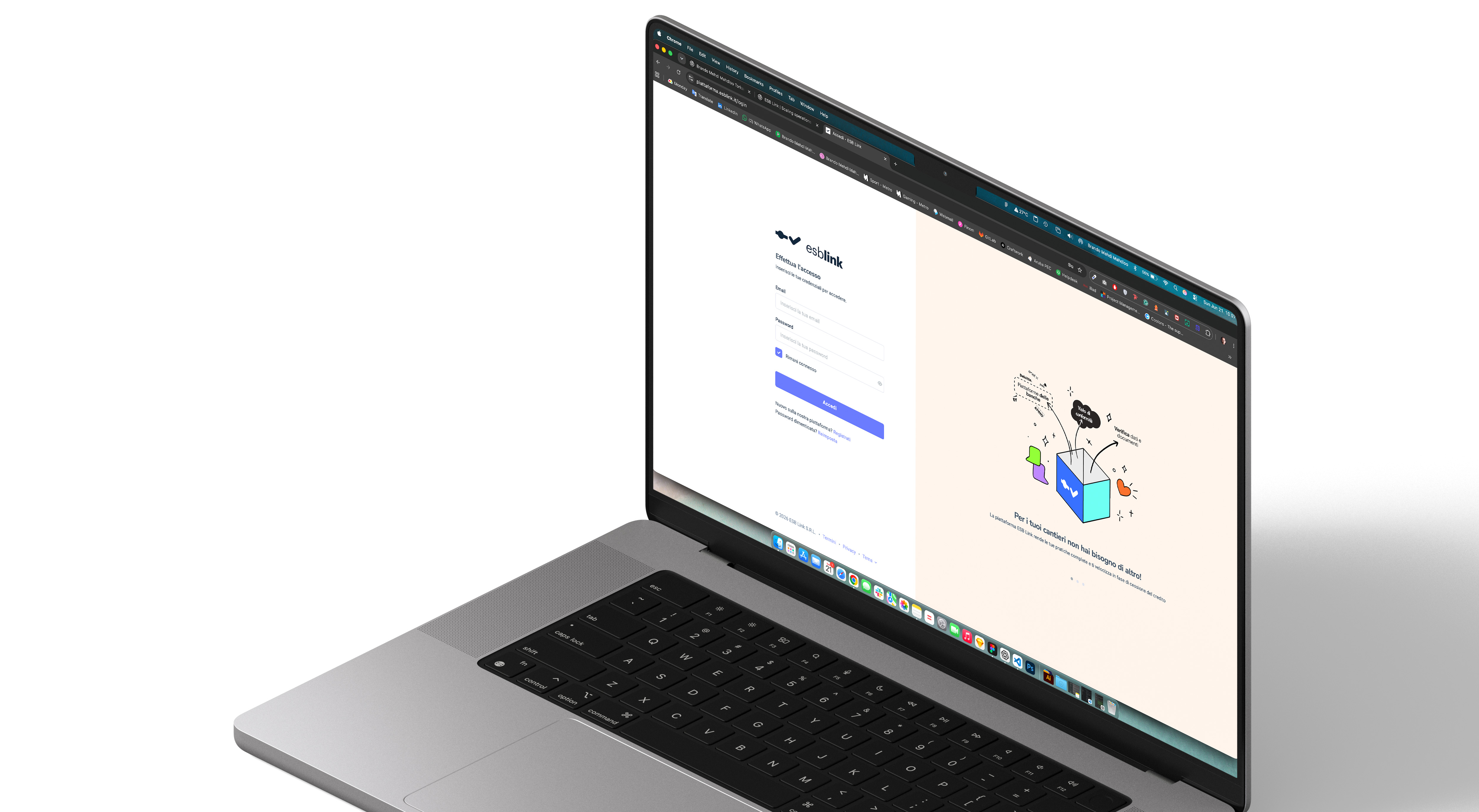 ESB Link tax and legal consulting platform workflow