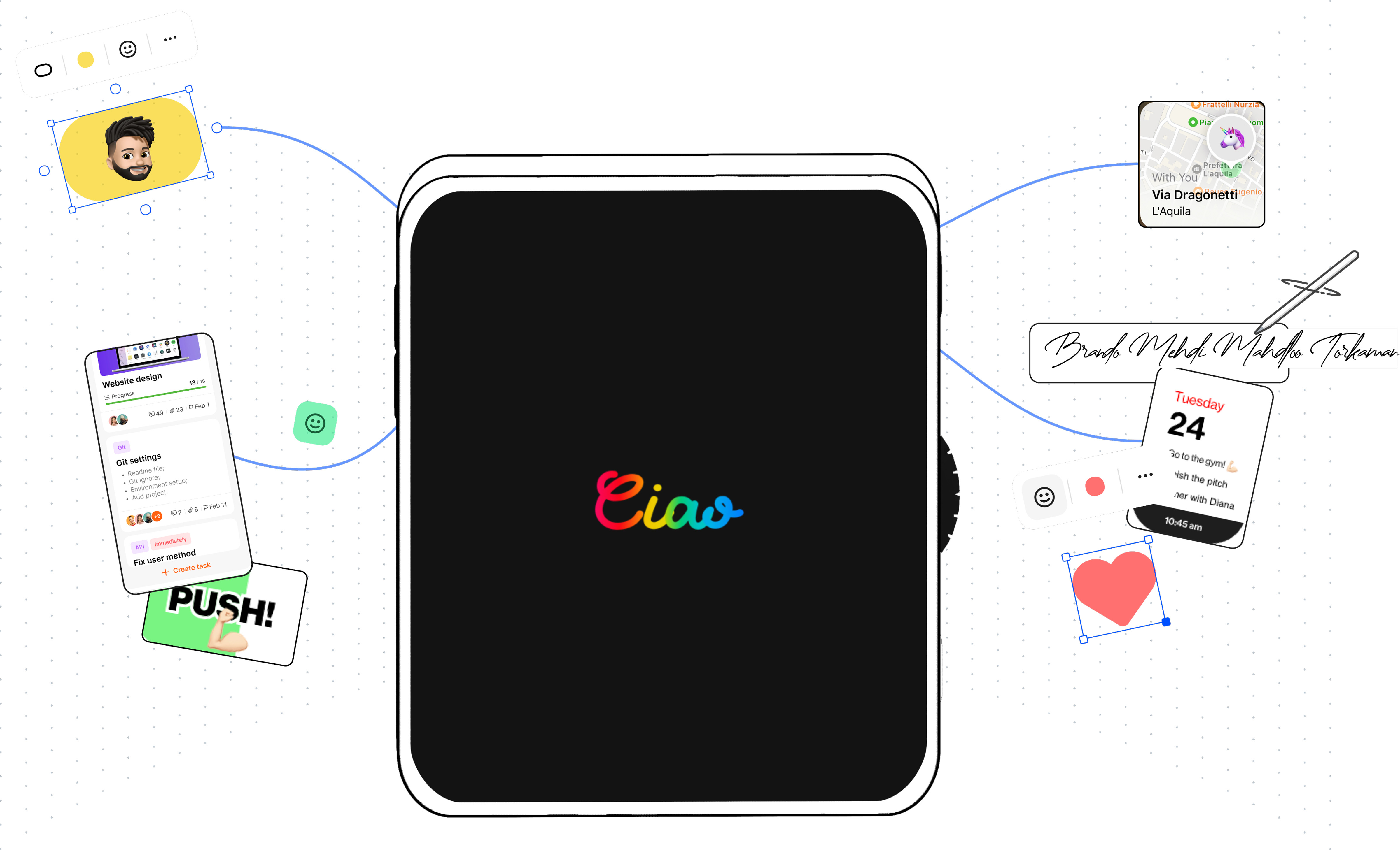 Passport AI-native personal device concept